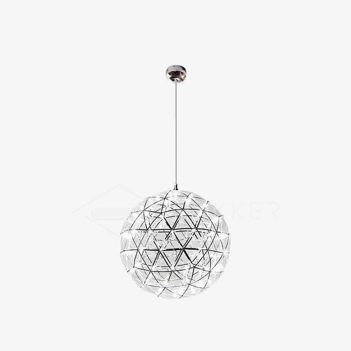 Silver Spark Ball Pendant Light-DWHOME