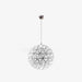 Silver Spark Ball Pendant Light-DWHOME