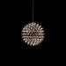 Silver Spark Ball Pendant Light-DWHOME