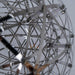 Silver Spark Ball Pendant Light-DWHOME