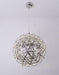 Silver Spark Ball Pendant Light-DWHOME