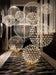 Silver Spark Ball Pendant Light-DWHOME