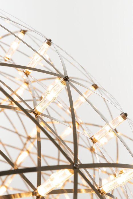 Silver Spark Ball Pendant Light-DWHOME