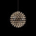 Silver Spark Ball Pendant Light-DWHOME