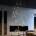 Rain Multi Pendant Light-DWHOME