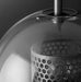 Ramoosin Clear Glass Metal Grill Wall Lamp - DWHOME
