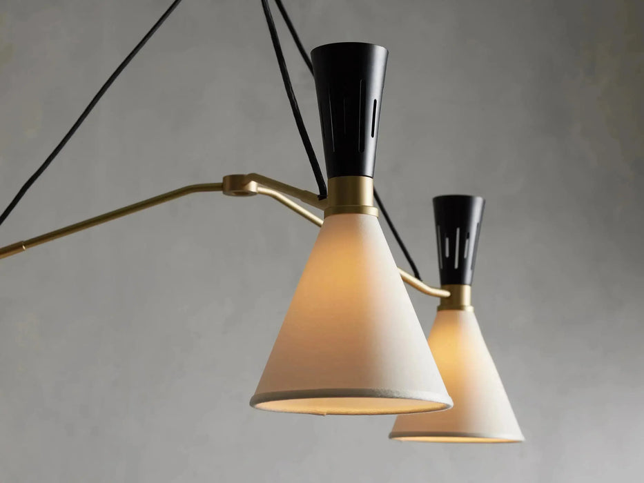 Ramsey 3-Light Round Chandelier-DWHOME