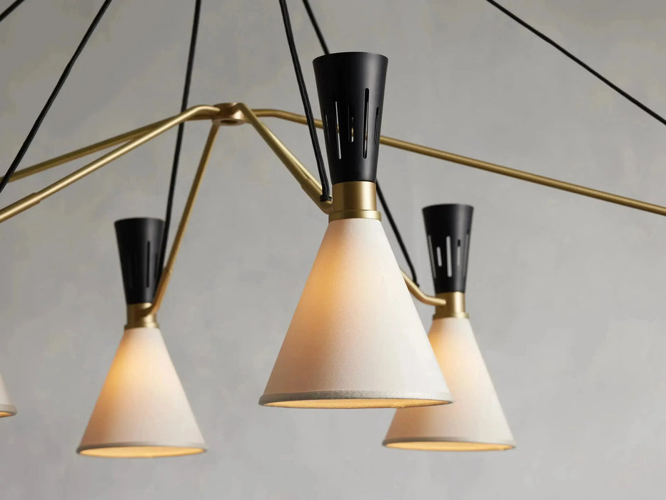 Ramsey 6-Light Linear Chandelier-DWHOME