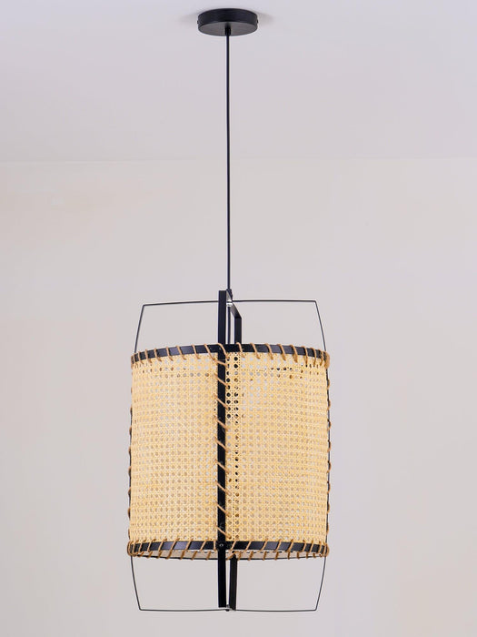 Rattan Cane Pendant Light-DWHOME