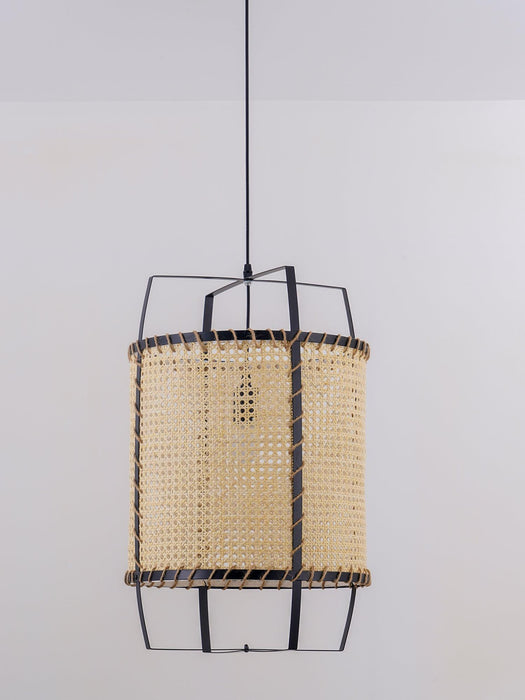 Rattan Cane Pendant Light-DWHOME