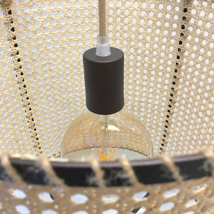 Rattan Cane Pendant Light-DWHOME