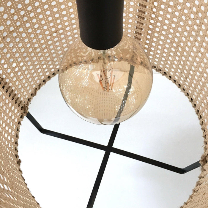 Rattan Cane Pendant Light-DWHOME