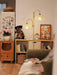 Rattan Arch Floor Lamp-DWHOME