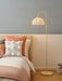 Rattan Arch Floor Lamp-DWHOME