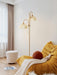 Rattan Arch Floor Lamp-DWHOME