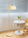 Rattan Arch Floor Lamp-DWHOME