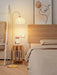 Rattan Arch Floor Lamp-DWHOME