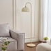Rattan Arch Floor Lamp-DWHOME