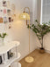 Rattan Arch Floor Lamp-DWHOME