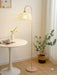 Rattan Arch Floor Lamp-DWHOME