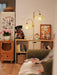 Rattan Arch Floor Lamp-DWHOME