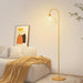 Rattan Arch Floor Lamp-DWHOME