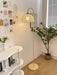 Rattan Arch Floor Lamp-DWHOME