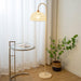 Rattan Arch Floor Lamp-DWHOME