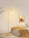 Rattan Arch Floor Lamp-DWHOME