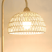 Rattan Arch Floor Lamp-DWHOME