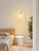 Rattan Arch Floor Lamp-DWHOME