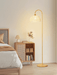 Rattan Arch Floor Lamp-DWHOME
