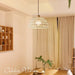 Rattan Arch Pendant Lamp-DWHOME