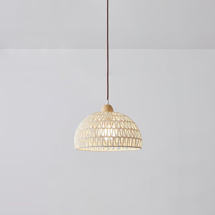 Rattan Arch Pendant Lamp-DWHOME