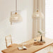 Rattan Arch Pendant Lamp-DWHOME