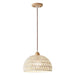 Rattan Arch Pendant Lamp-DWHOME