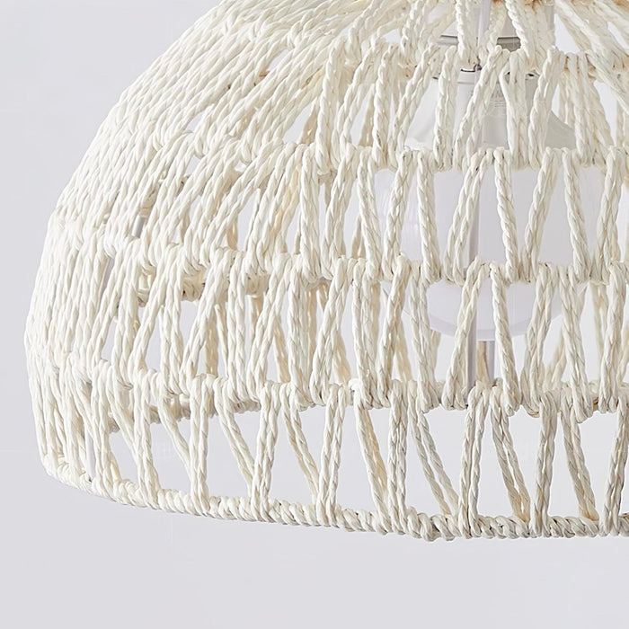 Rattan Arch Pendant Lamp-DWHOME