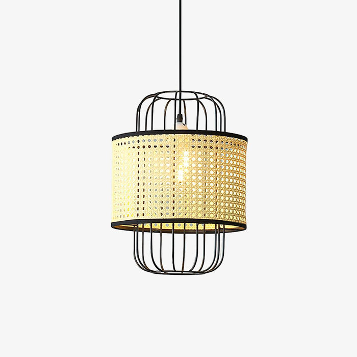 Rattan Aru Pendant Lamp-DWHOME