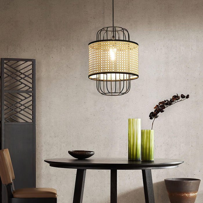 Rattan Aru Pendant Lamp-DWHOME