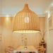 Rattan Pandent Light-DWHOME