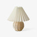 Rattan Pleated Table lamp-DWHOME