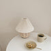 Rattan Pleated Table lamp-DWHOME