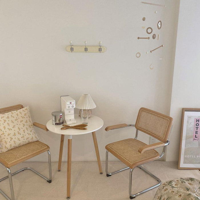 Rattan Pleated Table lamp-DWHOME