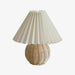 Rattan Pleated Table lamp-DWHOME