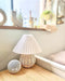 Rattan Pleated Table lamp-DWHOME