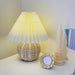 Rattan Pleated Table lamp-DWHOME