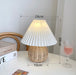 Rattan Pleated Table lamp-DWHOME
