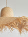Rattan Straw Hat Pendant Light-DWHOME