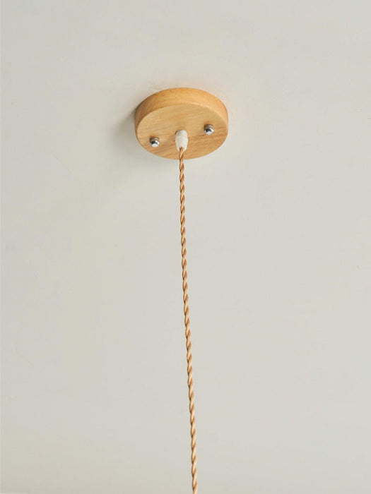 Rattan Straw Hat Pendant Light-DWHOME