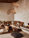 Rattan Wave Pendant Light-DWHOME